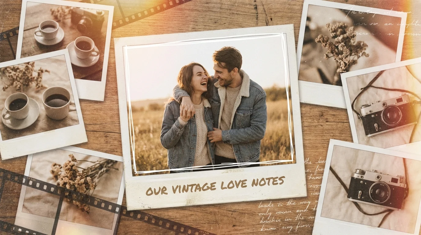 Prompt Gemini AI Pasangan Polaroid: 8 Template Foto Couple Vintage 2026
